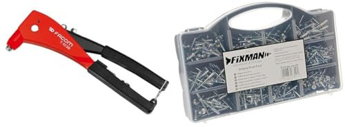 Facom FACY.103BPB Pince à riveter & Fixman 514633 Coffret de Rivets assortis 650 pièces