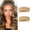 2 x flauschige Haarklammern für Damen, blond, flauschig, unsichtbar, Volumen-Einsatz, Werkzeug, Styling, erhöhter Haarkamm (empfohlen für schweres, langes Haar)