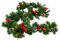 LED Tannengirlande grün mit Zapfen und Schleifen warm weiß beleuchtet - 274 cm mit 50 LED - Weihnachtsgirlande Batterie betrieben mit Timer - Deko Beleuchtung Kunst Tanne Girlande Weihnachten Advent