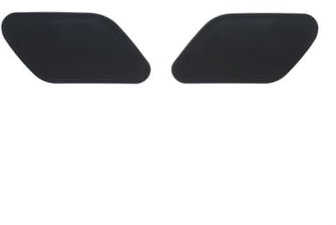 Wivplex Front Bumper Headlight Headlamp Washer Jet Cover Nozzle Cap, for Vauxhall, for Opel, Insignia 2008-2013 20998581 1452018 Headlight Washer Cover(Black SET)