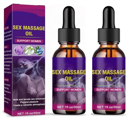 Intensives, schnelles Orgasmus-Gel für Frauen, Sexöle für Frauen, Verbesserung der sexuellen Lust, Vaginalstraffungsöl, Stimulans, starker Verstärker, Verbesserung der sexuellen Lust (M,2PC)