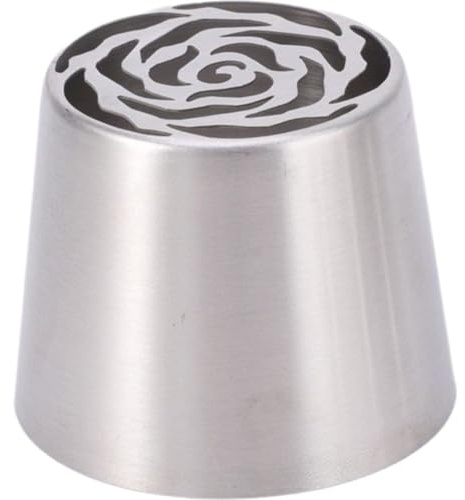 Glixoft Set di Punte per Tubazioni Russe, Ugelli per Tubazioni in Acciaio Inossidabile per Glassare Fiori Forniture per Decorare Torte con Sacchetti per Pasticceria in Silicone per Cupcakes Dessert