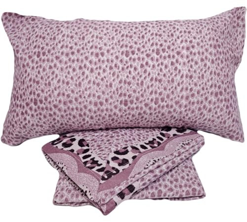 GX GARGIX COMPLETO LENZUOLA FLANELLA MORBIDA LETTO MATRIMONIALE 1 PIAZZA E MEZZA SINGOLO (LTS-1, SINGOLO)