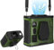 Cosicosy Portable Waist Fan, Wearable Belt Fan with Strong Airflow, 10000mAh Rechargeable Waist Clip Fans for Camping, Outdoor, Jobsite (Green)
