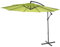 Parasol déporté semi-pro Acerra, protection contre le soleil, 3m inclinable - vert limon sans support