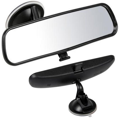 AutoScheich® KFZ Beifahrer Spiegel Abblendbar Zusatz Innen Spiegel Auto Rückspiegel Saugnapf Fahrschule