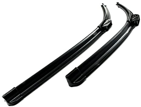 Jurmann Vision+ Aero Scheibenwischer Komplettsatz 600/530 mm Vorne mit Adapter, gelenklos, hohe Qualität Wischerblätter