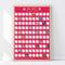 Gift Republic – 100 Dates – Bucket List-Poster | Poster zum Rubbeln | 100 Date Ideen | Für Pärchen | Perfekt als Jahrestag für Ihn & Sie | Geschenk für Frauen Männer | Valentinstag & Romantik