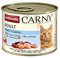 animonda Carny Adult Katzenfutter, Nassfutter für ausgewachsene Katzen, Huhn + Lachs, 6 x 200 g