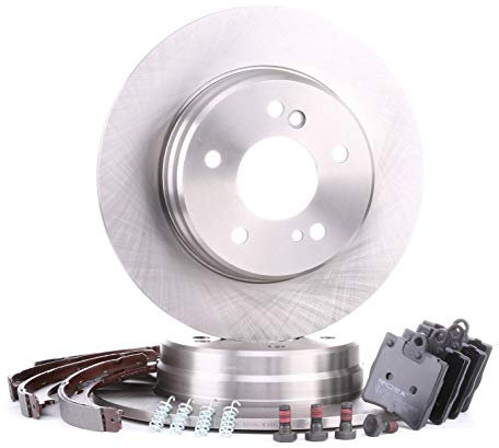 RIDEX 3405B0063 Bremsenset Hinten 278mm - Bremsen Set mit Bremsscheiben und Bremsbeläge Satz