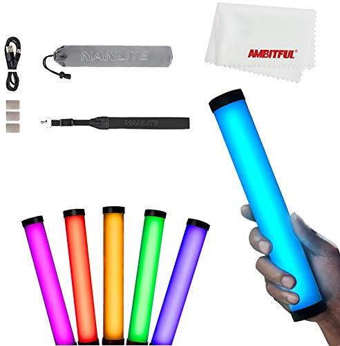 Nanlite PavoTube II 6C LED RGB Lichtschlauch Tragbare Handheld Fotografie Beleuchtung Stick CCT Modus Fotos Video Soft Light