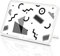 1 x Fridge Magnet - 90s Abstract Pattern Art #38821