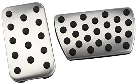 Lyqfff Für CRV Jade Accord Elysion Odyssey 2016-2020, Auto Pedale Gaspedal Bremse Kraftstoff Bremse Fußstütze Pedalabdeckungen