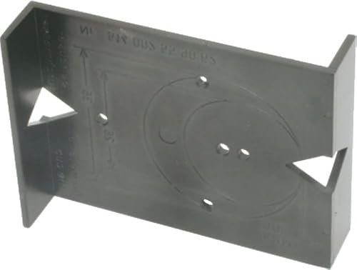 Bisagra oculta y placa de montaje plantilla de perforación - 26 mm y 35 mm plantilla de taza para cocina dormitorios baños