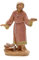 Holyart Schäfer Figur Krippe, mit Brot, 12 cm Fontanini