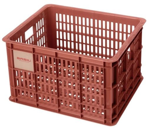 Basil B.V. Unisex – Erwachsene Crate Fahrradkaste, Braun, 45.25x35x25cm