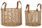 DKD Home Decor Körbe-Set, Standard