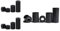 Black Nylon Spacers Plastic Standoff Washers (Pack of 10) (M5 / 5mm, 5mm)