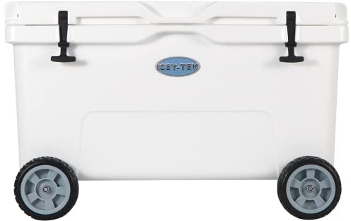 Icey-Tek 85 Litre Cool Box With Wheels - Ocean Blue