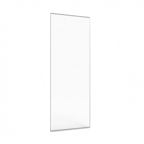 Paroi Fixe en Verre Transparent securit 8mm 60 x 190 cm pour hammam et Salle de Bain