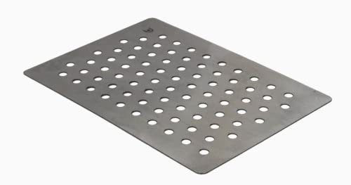 STERNGUARD Rustproof Stainless Steel Swirl Drain Covers @11x8x0.04 in 304ss dp1