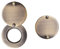 UFURMATE Türspion, 2 Stück, Bronze-Messing, Sicherheitstür-Katzenaugenabdeckungen, Türspion, Privatsphäre, drehbare Abdeckungen, Guckloch-Schutz, Innendurchmesser 16 mm