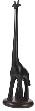 PRETYZOOM Giraffe Toilet Tissue Holder Roll Giraffe Paper Towel Holder Necklace Synthetic Resin Toilet Paper Stand