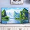 ZYREHAW 30-85 Inches TV Cover, Dust Proof TV Screen Protector, Television Dust Cover, TV screen protector, LCD TV Cover For Indoor Bedroom Living Room Decoration flat/curved TV screens A,85IN
