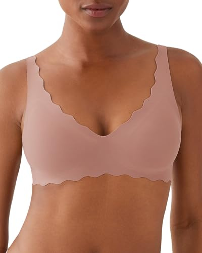 b.tempt'd Women's B.wow'd Convertible Wire Free Bra, Burlwood, L