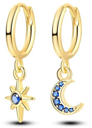 KUNSIR Silber Ohrringe für Damen Ohrringe, 1 Paar 925 Sterling Silber Ohrstecker Hypoallergen für Frauen und Mädchen EAR6