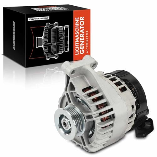 Frankberg Lichtmaschine Generator 90A Kompatibel mit 500 312 1.2L 1.4L Benzin 2007-2024 Punto 199 1.2L 1.4L Benzin 2012-2024 Panda 169 1.1L-1.4L Benzin 2009-2013 Replace# 51714791