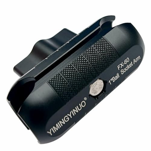 YIMINGYINUO Double Socket Arm Compatible with RAM Mounts B Size 1 Ball Components for Bike/Motorcycle/ATV Phone Mount (Small Arm)