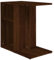 ULUYYUC Balkontisch Klein Tisch Wohnzimmer Beistelltisch Couch Wohnzimmertisch - Beistelltisch Braun Eichen-Optik 50x30x50 cm Holzwerkstoff für Schlafzimmer Wohnbereich Garten Balkon