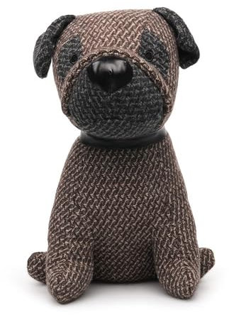 A2Z Pug Door Stopper Heavyweight Sand Filling Durable Stylish Cute Pug Dog Perfect Home Office Stuffed Animals Door Stopper Elegant Home Décor
