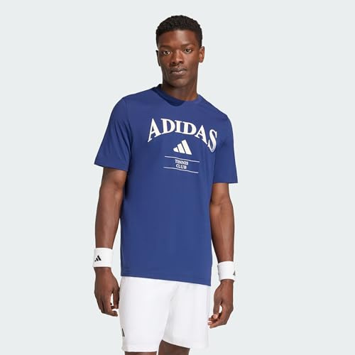 adidas Men's Heritage Graphic T.Shirt, Dark Blue, XL