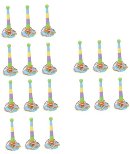 JOINPAYA 3 Sätze Ring-Ring- Wurfringspielspielzeug Agility-übungsspiele Ringwurfspiel Für Zufällige Farbe