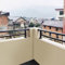 Galvanized Steel Patio Porch Deck Balcony Railing Kit Black Raise Horizontal Fence Guard Rail Hand Railing Handrails for Outdoor/Indoor Concrete Steps Rooftop Parapet Wall(H 20 cm/7.9 in,L 110 cm/43.3