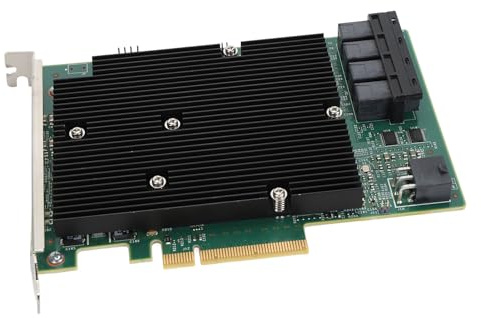 Solinder 12 Gbit/s SAS HBA-Karte, 16 Port SAS Controller PCIe, Flexible Speicherarchitektur für für, VMware, Freebsd
