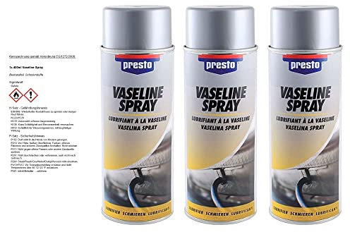 PRESTO 3x 400ml Vaseline-Spray
