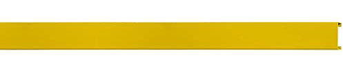 Protège-lame, profilé C, 100/40/3 mm, revêtement plastique jaune, longueur 1000 mm