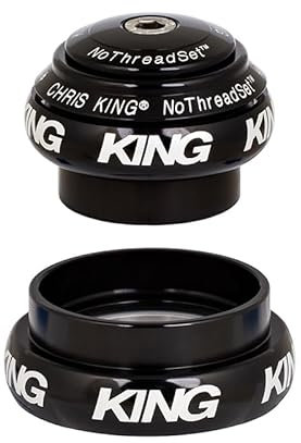 'Chris King NoThreadSet Tapered Headset, 1 1/8 -1 1/4, GripLock, black EC34/28. 6 | EC44/33