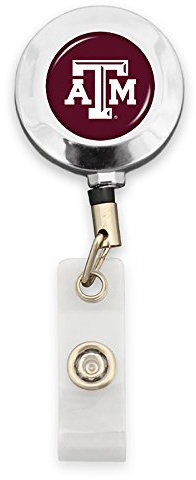Texas A&M Aggies Abzeichenrolle mit Krokodilklemme.