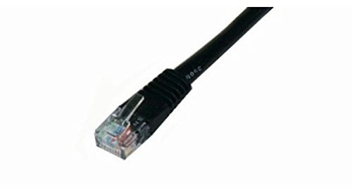 Cable cruzado Cat 5E de 2 m, color negro