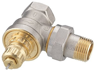 Danfoss - Corps de robinet - Corps thermostatique équerre RA-G 25 à faible perte de charge - 1 - Danfoss 013G1680