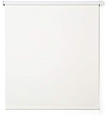 Verdunkelungsrollo für Fenster mit Bohren Thermorollo Hitzeschutz Sichtschutz Fensterrollo Ink. Montagematerial Verdunkelung Rollo Blickdicht Verdunklungsrollo STORESDECO Creme 45x180 cm (BxH)
