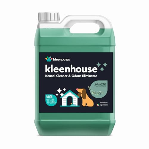 Glimmermann Products Kennel Cleaner and Odour Eliminator Urine Disinfectant Eucalyptus 5L