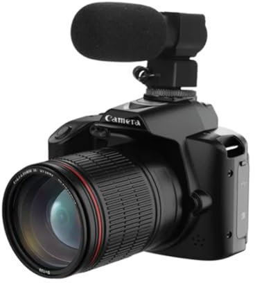 Remingtape Fotocamera Digitale Professionale HD 4K Fotocamera Digitale WiFi con Zoom 16 X per Visione Notturna con Microfono