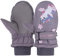 JNUYISW Gants de Ski Enfant, Moufles de Ski Fille Garçon Chaud Étanches pour Ski Snowboard et Les Activités d'hiver pour Vélo Équitation Patinage Garçons Filles 2-10 Ans, Licorne Gris