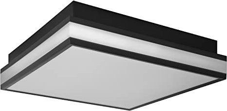 LEDVANCE ORBIS MAGNET SMART+ Wi-Fi 30x30cm, dimmbare LED Deckenleuchte für den Innenbereich, 26W, Farbtemperatur 3000-6500K, 2500 Lumen, Design-Lampe mit innovativem Magnetrahmen, schwarz