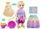 Baby Alive Große Prinzessin Ellie Puppe 45 cm Baby wächst Prinzessin sprechend in Englisch/Spanisch Puppe für Kinder ab 3 Jahren mit 9 Zubehörteilen, Haarfarbe blond F5236